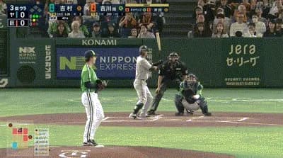 【巨人対ヤクルト11回戦】巨人・吉川尚輝、ヤクルト・吉村から第2号先制ソロホームラン！！！！！！！！！！！！！！！