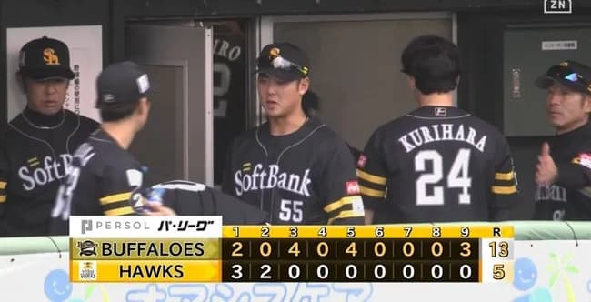 ソフトバンク逆転負けの大惨敗 今季初2ケタ失点の13失点...上沢が大炎上