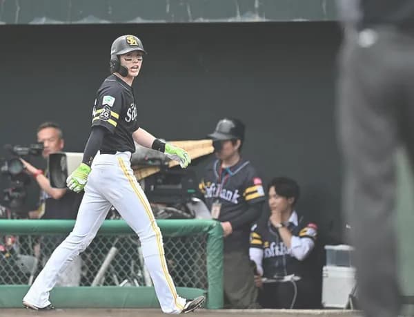 リプレー検証でもアウト判定　周東佑京「しょうがないと思うしか」