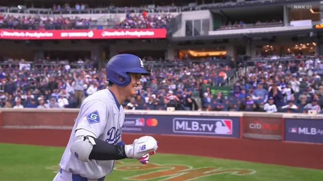 大谷、防御率1位の千賀から先頭打者ホームラン！