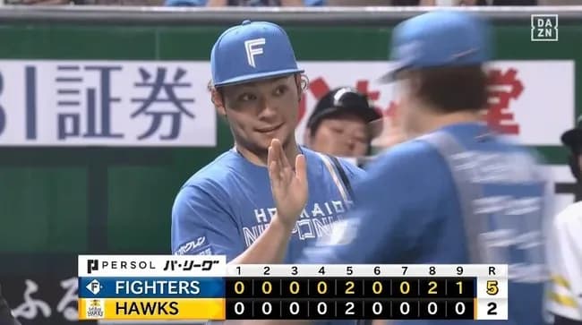 【ソフトバンク対日本ハム9回戦】日本ハムが５－２でソフトバンクに勝利し貯金７！八回にスクイズなどで２点を勝ち越し！伊藤がトップタイ６勝目！ソフトバンクは借金生活逆戻り
