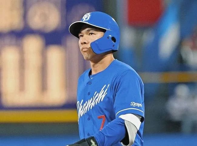中日・福永裕基は「左手関節の骨折」と診断　右ひざ靱帯損傷から復帰も再び長期離脱へ