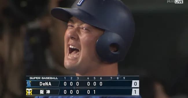 【悲報】DeNA、6回で11残塁　30イニング連続無得点