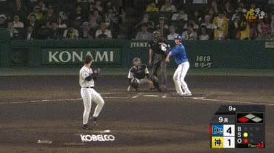 【阪神対DeNA11回戦】DeNA、9回表1アウト三塁から山本祐大の犠牲フライでリードを4点に広げる！！！！！！！