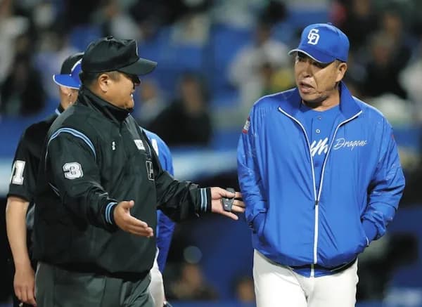 中日「幻の本塁打」に関する抗議文、NPB側から「制度上受け付けられない」