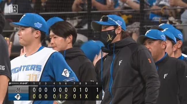 【日本ハム対ロッテ8回戦】日本ハムが４－１でロッテに勝利！達が自己最多１１４球の力投で２勝目！レイエス&万波が１０号そろい踏み！ロッテは連敗で今季ワースト借金１２