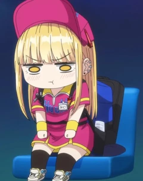 画像　ロッテファンの女の子、弱すぎて落ち込む