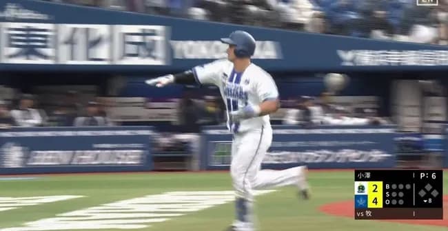 【10号】牧3試合連続ホームランｗｗｗｗｗｗｗｗ