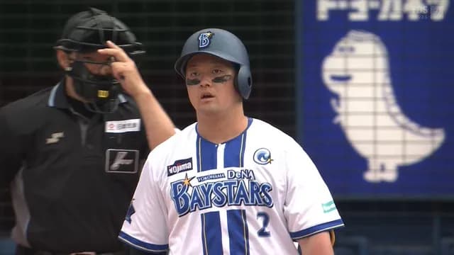 ヤクルト、牧を”1球”で歩かせる…