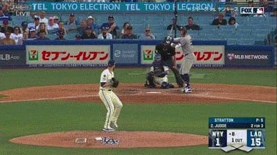 アーロン・ジャッジ、今日二本目となる第２１号ソロホームラン！！！！！！！！！！