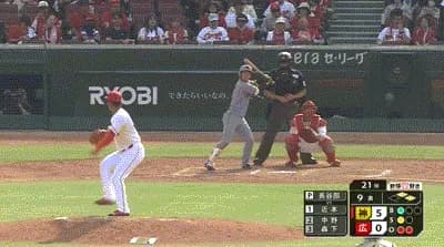 【広島対阪神12回戦】阪神、９回表に近本の２点タイムリースリーベースと中野のタイムリーで３点追加！リードを８点に広げる！！！！！！！！！！