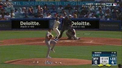 ドジャース・マンシー、通算２００本塁打となる第５号３ランホームラン！リードを７点に広げる！！！！！！！！！！！！！