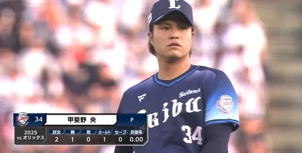 甲斐野央さん、西武史上最高の人的補償になりそう