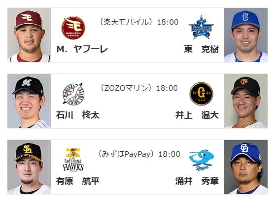 【公示】神里和毅が登録抹消　【6/3(火)の予告先発】ヤフーレ(E)×東克樹(De)