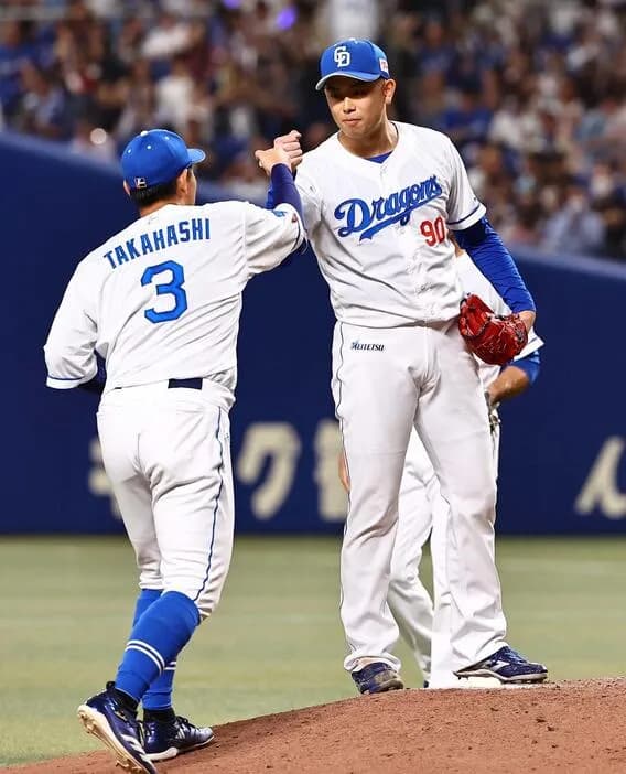 中日井上監督「チームが23勝で松山が20Sは多すぎるよ。点差つけて松山を出さない展開で勝ってほしい」