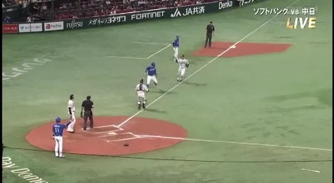 中日ドラゴンズ、とんでもない走塁ミスをしてしまう