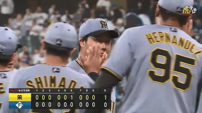 【日本ハム対阪神1回戦】阪神が１－０で日本ハムに勝利！球団史上最長タイ３戦連続完封勝ちで４連勝！大山が決勝弾！才木浩人が５勝目！日本ハムは交流戦初戦完封負け