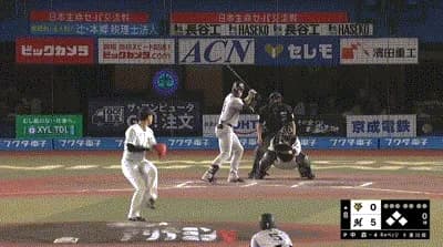 【ロッテ対巨人1回戦】巨人、8回にキャベッジの2点タイムリーと吉川尚輝の犠牲フライで3点を取り2点差に迫る！！！！！