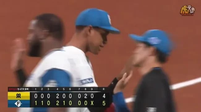 【日本ハム対阪神2回戦】日本ハムが５－４で阪神に勝利しリーグ３０勝一番乗り！山県がプロ初アーチの決勝２ラン！万波もキングタイの１１号！阪神は連勝４でストップ
