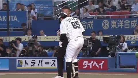 ロッテ、寺地が2番捕手でスタメン！昨日の死球は大丈夫そう