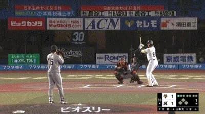 【ロッテ対巨人2回戦】巨人・丸の守備…