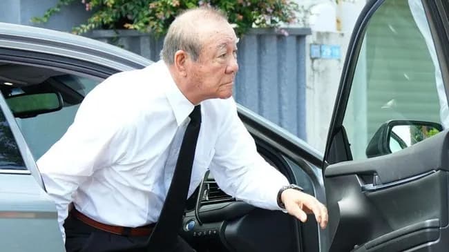 柴田勲さん、3日連続で長嶋家を弔問