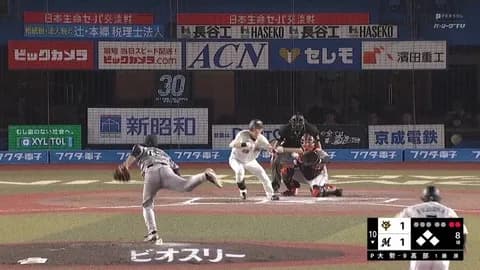 髙部の二死満塁バントはベンチの指示？本人の独断？