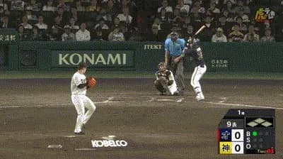 【阪神対オリックス1回戦】阪神・石井大智にアクシデント　ピッチャーライナーが頭部に直撃して負傷交代…