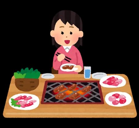 【画像】１人焼き肉してる女の子が盗撮され話題にw、w、w、w、w、w