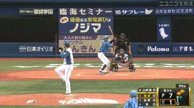 【DeNA対日本ハム2回戦】DeNA・度会、日本ハム・山﨑福也から第4号3ランホームラン！3点差に迫る！！！！！！！！！！！