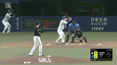 【中日対ロッテ2回戦】中日・上林、ロッテ・田中晴也から第8号先制ソロホームラン！！！！！！！！！！！！！！