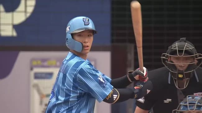 度会隆輝.271（144-39） 4本 17打点 17四死球 OPS.767