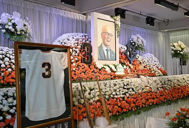 【参列者一覧】長嶋茂雄さん通夜に落合博満氏、清原和博氏、松井秀喜氏ら巨人OB