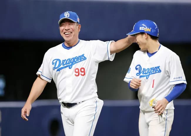 【緊急】中日井上監督「しっかり声を出したらホーム球場の波動を作れた。だから勝てた」