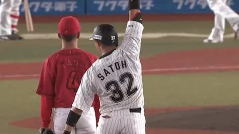 10試合ぶりヒットの佐藤都志也0割台脱出！明日もスタメン予定！