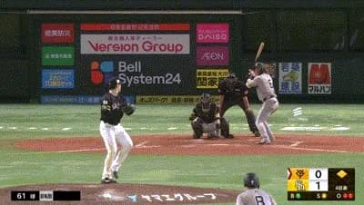 【ソフトバンク対巨人1回戦】巨人、4回表に2点を取り逆転！坂本が同点タイムリーツーベース！中山が勝ち越しタイムリー！！！！！！！！