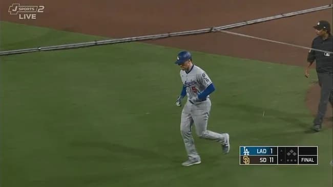 ドジャース11失点でパドレスとの首位攻防第2戦大敗　大谷翔平は1安打も今季ワースト8戦ノーアーチ