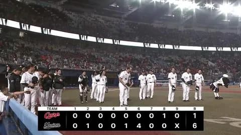 パ・リーグ順位表(6月11日)ロッテ快勝で連敗ストップ、楽天以外の5球団が勝利