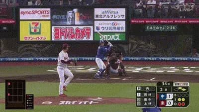 【楽天対中日2回戦】中日・岡林、楽天・内から第2号3ランホームラン！リードを4点に広げる！！！！！！！！！！！！！！！！！！！