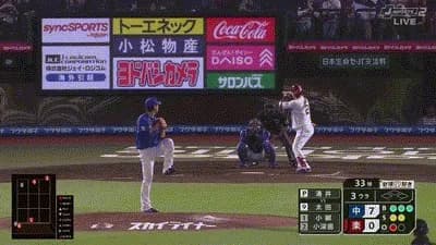 【楽天対中日2回戦】中日・高橋周平にアクシデント…守備でランナーと交錯して負傷交代…