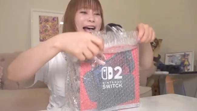 中川翔子さん、Switch2のプチプチで転売品購入を疑われてしまうも任天堂品もプチプチ入りで大逆転