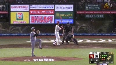 【楽天対阪神1回戦】楽天、4回裏に3点を取り逆転！武藤が2アウト二三塁から逆転2点タイムリースリーベース！！！！！