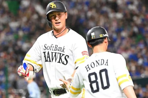 SB秋広優人「今は近藤さんの打撃練習やスイングをよく見て、吸収できるものを探しています」