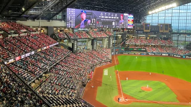 カープファン、エスコンなのに多すぎるw w 新井監督｢(数に)びっくりした」