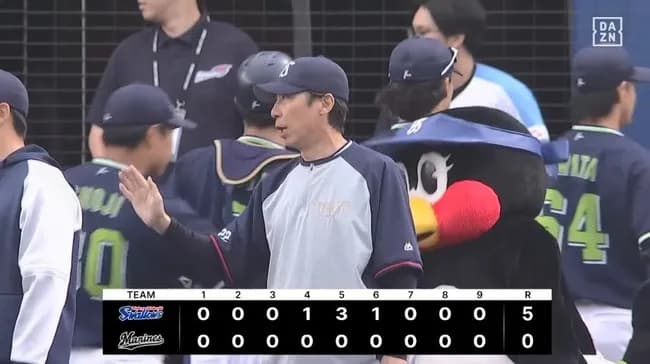 【ロッテ対ヤクルト2回戦】ヤクルトが５－０でロッテに勝利し連敗４でストップ！吉村が圧巻７回無失点で３勝目！並木＆山田弾！ロッテは今季１４度目の完封負け