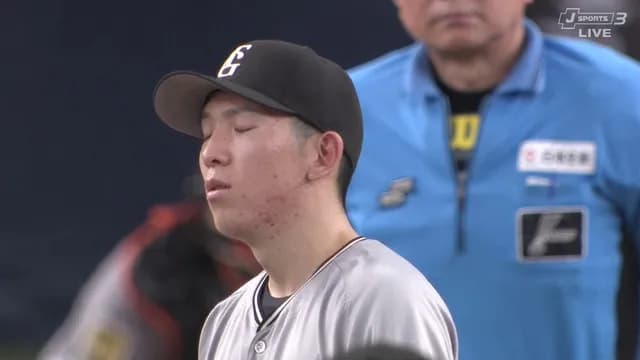 戸郷、打たれだしたら止まらない…　ズルズル5失点