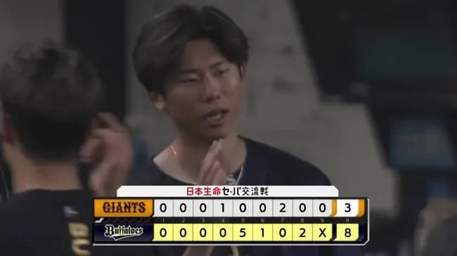 【オリックス対巨人3回戦】オリックス、１４安打１０得点で球団記録更新の交流戦巨人戦６連勝…交流戦は単独２位に浮上