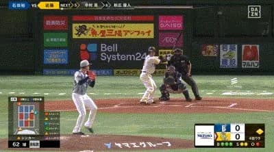 【ソフトバンク対DeNA3回戦】ソフトバンク・近藤健介、DeNA・石田裕太郎から今季第1号先制2ランホームラン！！！！！！！！！！！！！！