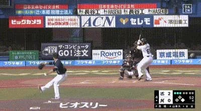 【ロッテ対ヤクルト3回戦】ロッテ・山本大斗、ヤクルト・高橋から第5号同点2ランホームラン！！！！！！！！！！！！！！！！