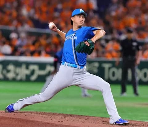 日本ハム達孝太がデビュー5連勝！球団先発では大谷翔平以来2人目　初の巨人戦＆東京Dで7回途中1失点
